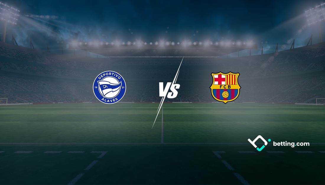 Alaves vs Barcelona team logos
